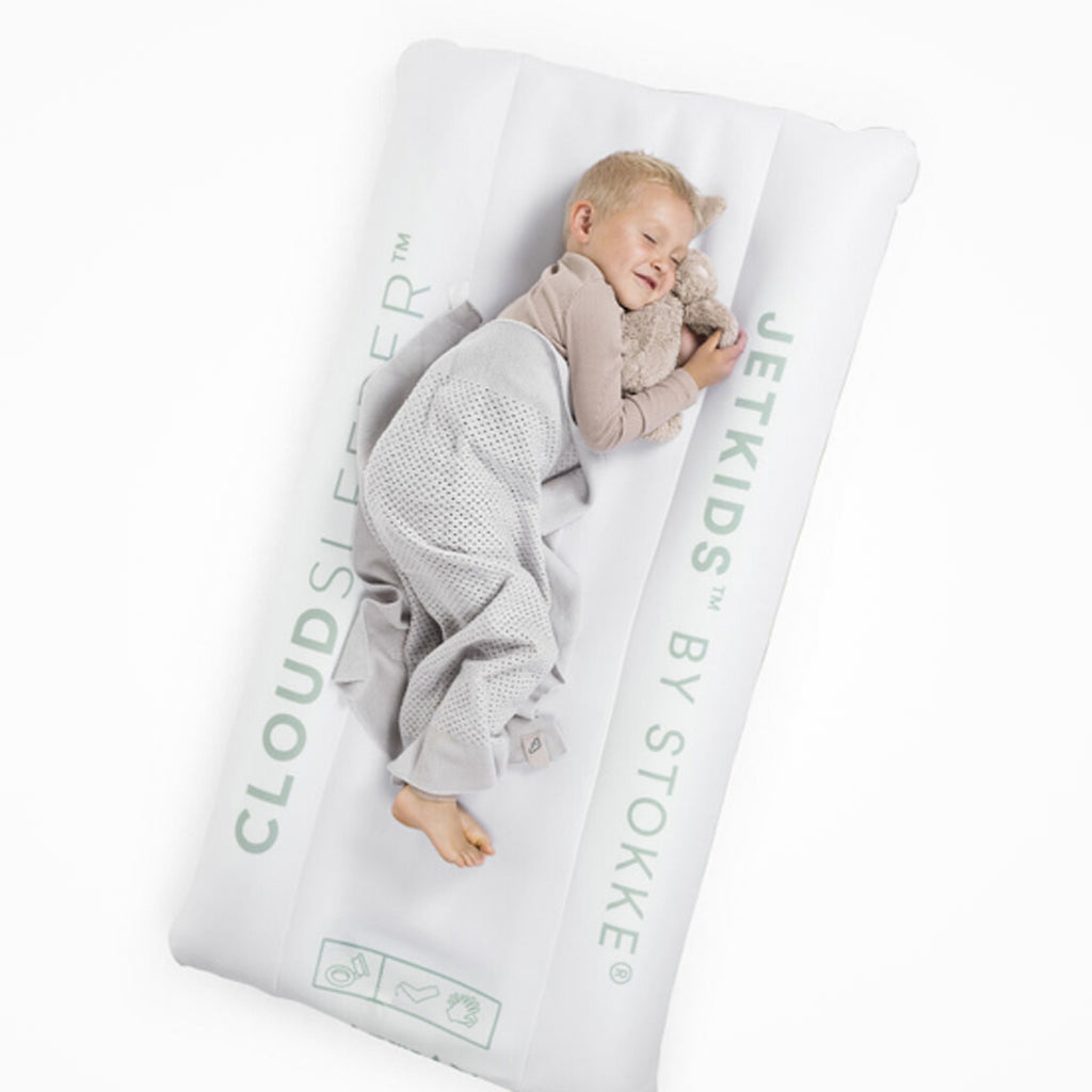 Stokke® CloudSleeper™ Jetkids™ Inflatable travel bed for children 