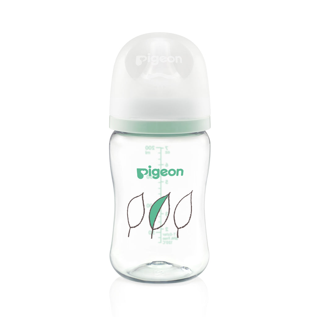 T-Ester Pigeon SofTouch 3 milk bottle - Leaves