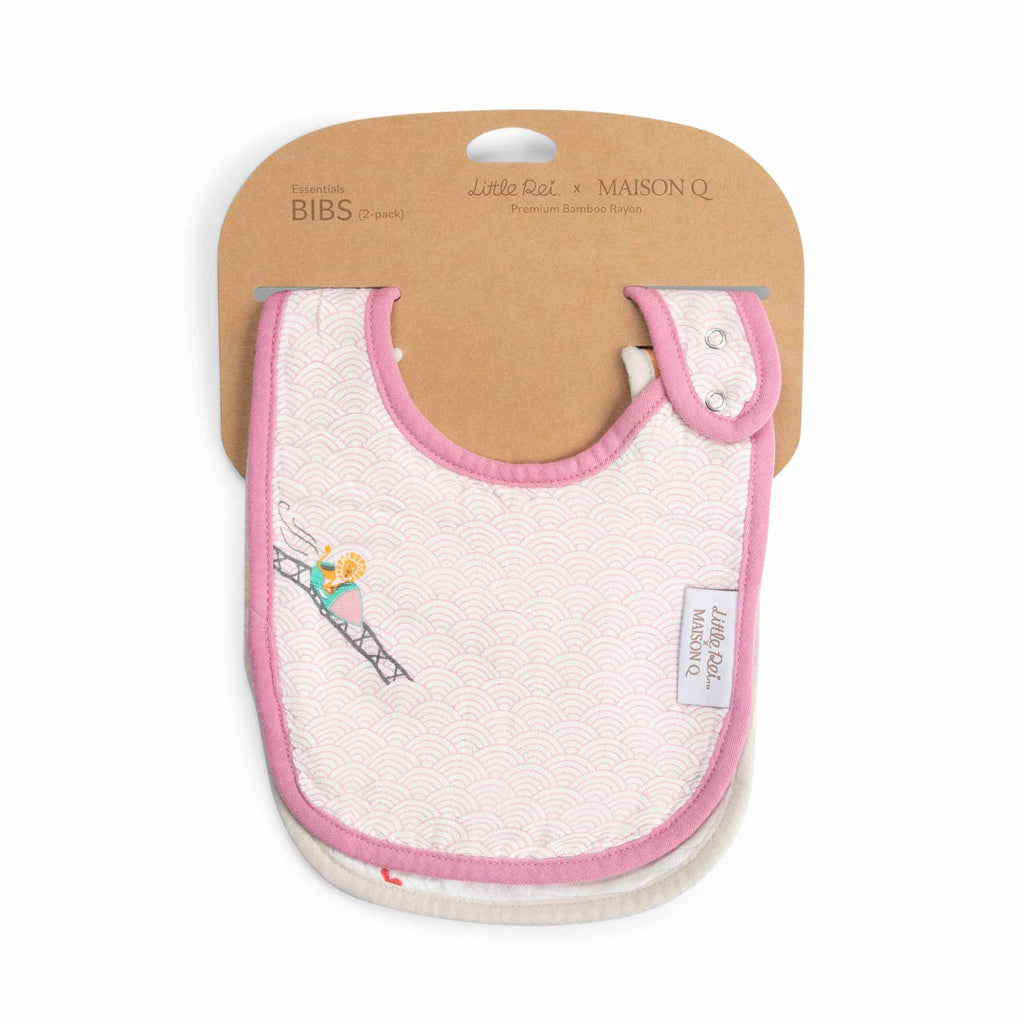 Yếm Bib Little Rei X Maison Q Họa Tiết Lễ Hội