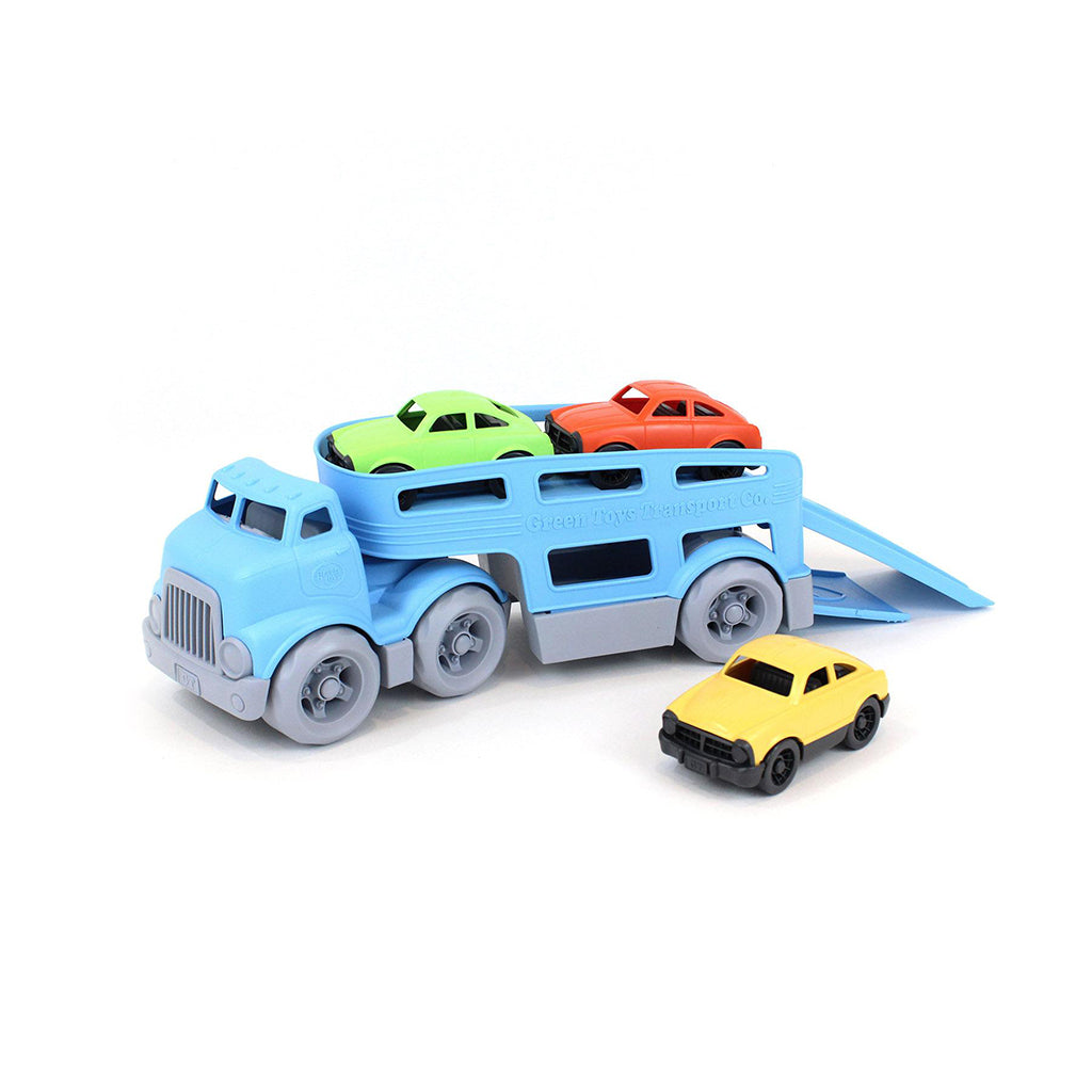 Green toy truck