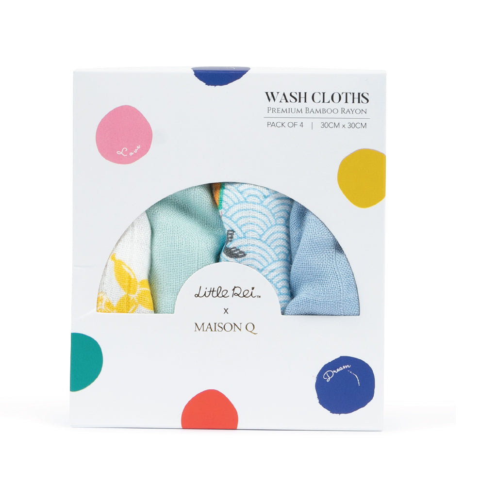 Little Rei X Maison Q Pet Pattern Towel