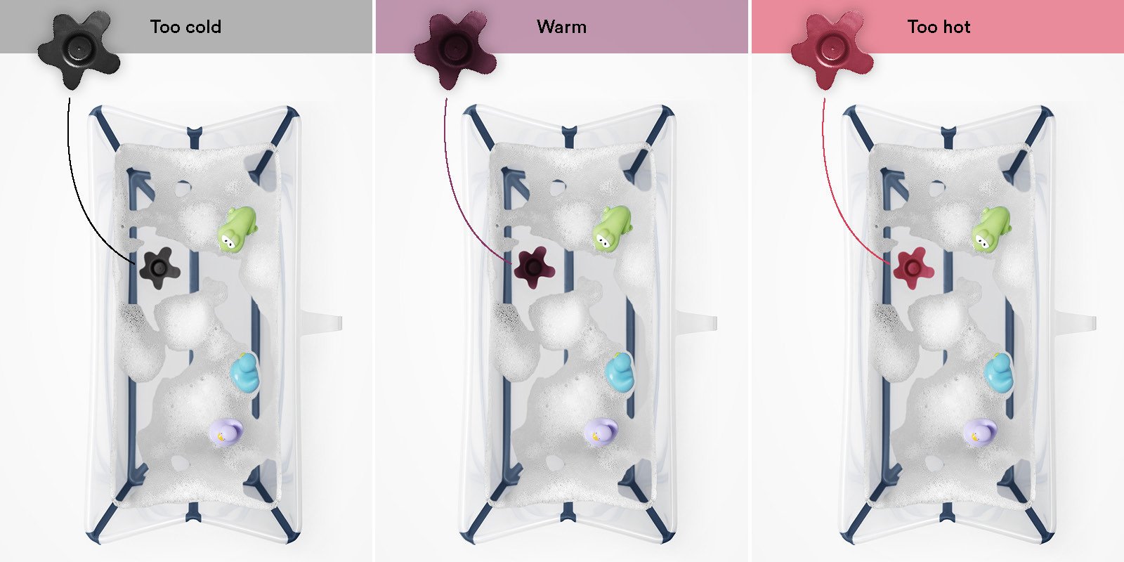 Stokke® Flexi Bath Baby bathtub [many colors] 