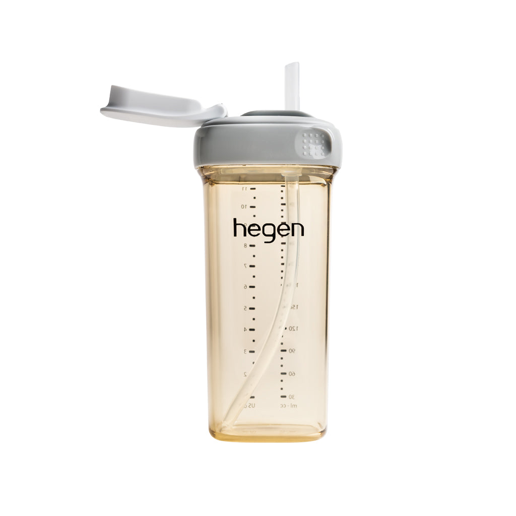 Hegen Straw Cup Ppsu Drinking Bottle 330ml Color