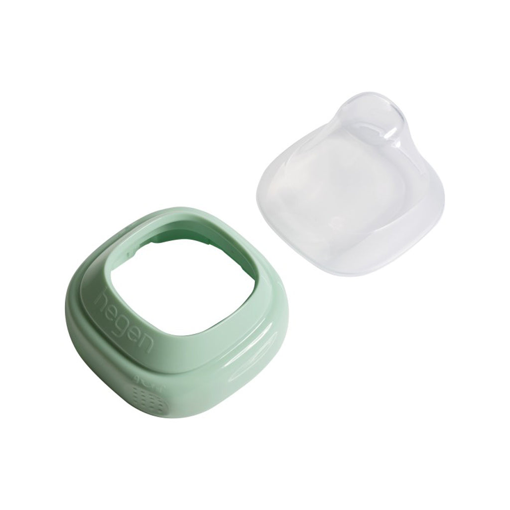 Hegen Milk Bottle Nipple Cover and Connector Set in Color