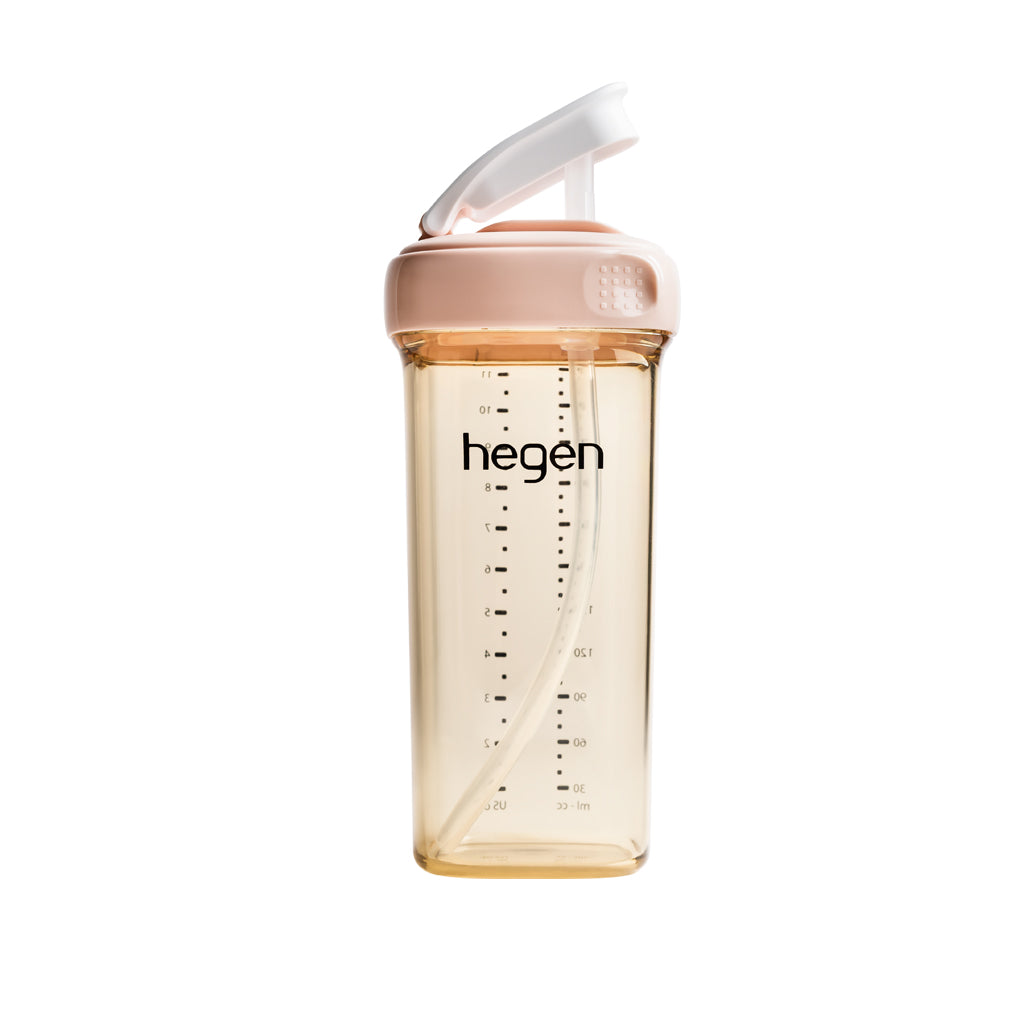 Hegen Straw Cup Ppsu Drinking Bottle 330ml Color