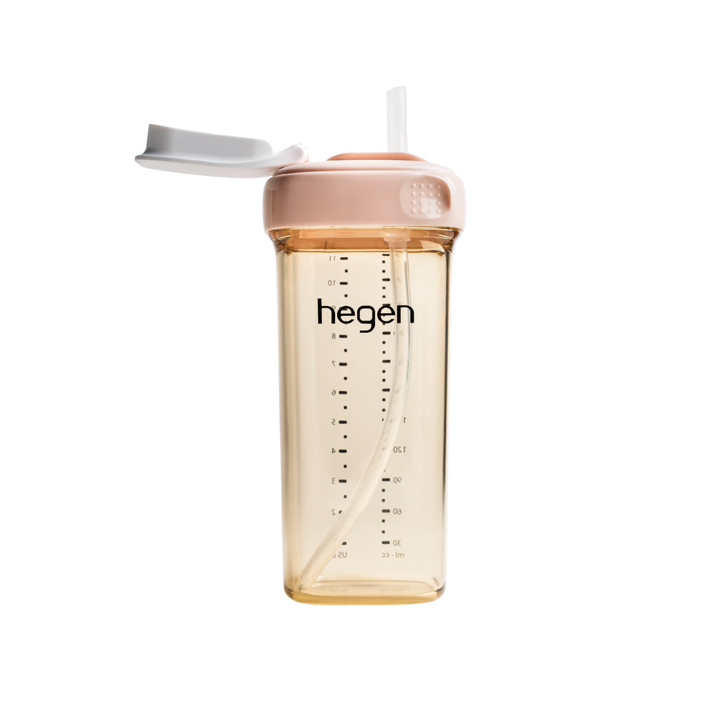 Hegen Straw Cup Ppsu Drinking Bottle 330ml Color