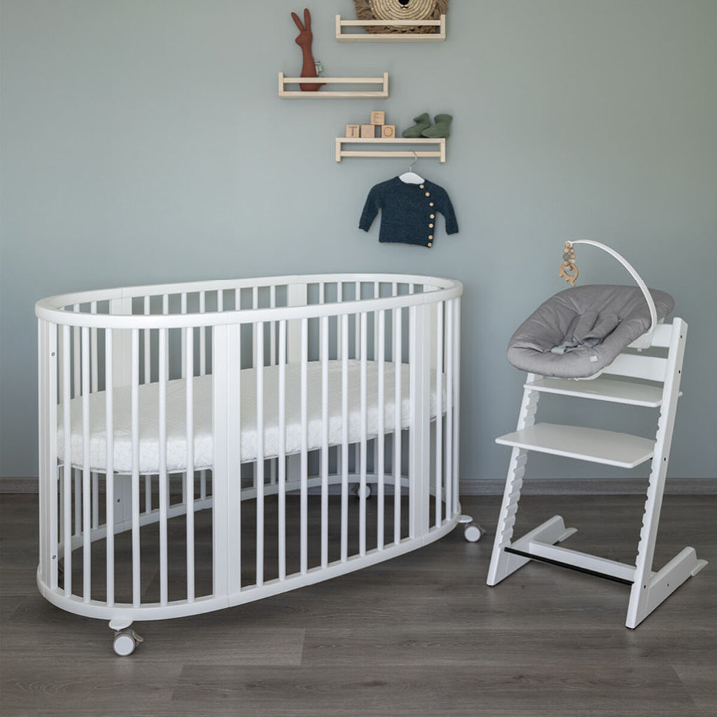 Stokke® Sleepi™ bed V3 Nôi thông minh có bánh xe và điều chỉnh độ cao [nhiều màu]